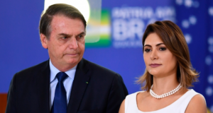 Michelle Bolsonaro e Jair Bolsonaro