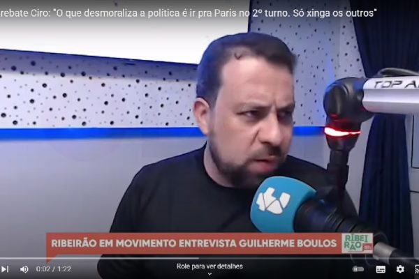 Boulos em podcast