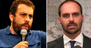 Boulos e Eduardo Bolsonaro