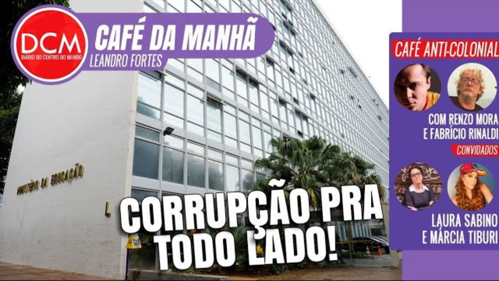 DCM café da manhã, governo bolsonaro e terras indígenas