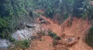 Deslizamento de terra em Paraty