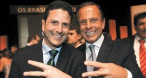 Doria e presidente do PSDB se encontram após briga