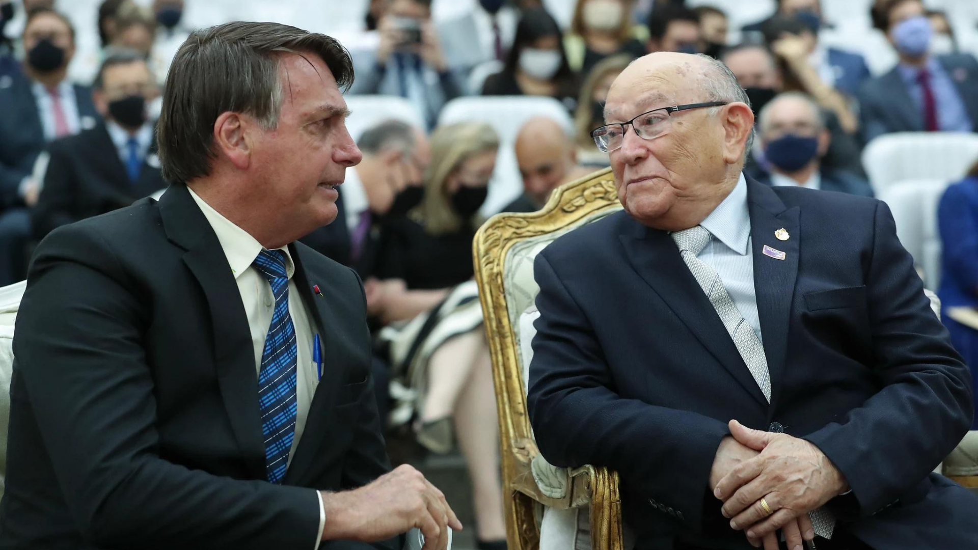 Bolsonaro em evento evangélico.