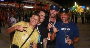 Ex-mendigo Gilvado na Sapucaí