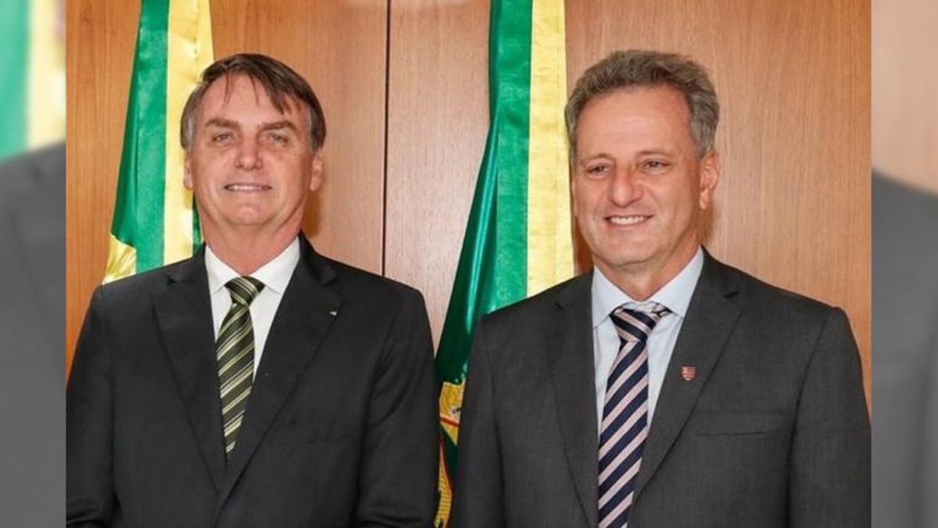 Bolsonaro e Landim