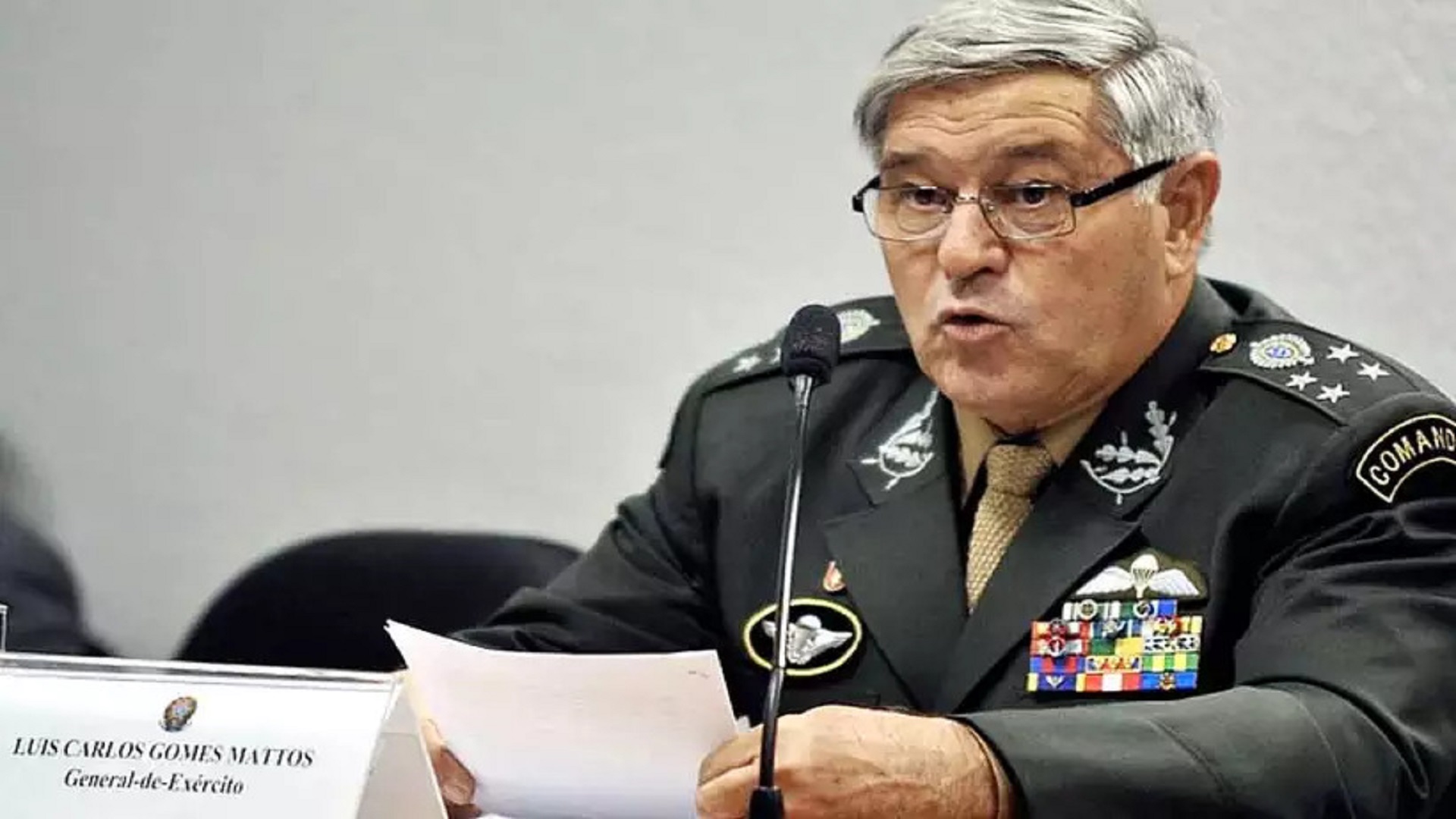 Presidente do Tribunal Militar minimiza áudios
