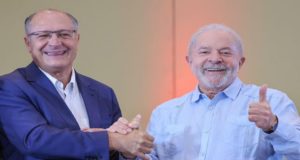 Alckmin comemora aliança com Lula