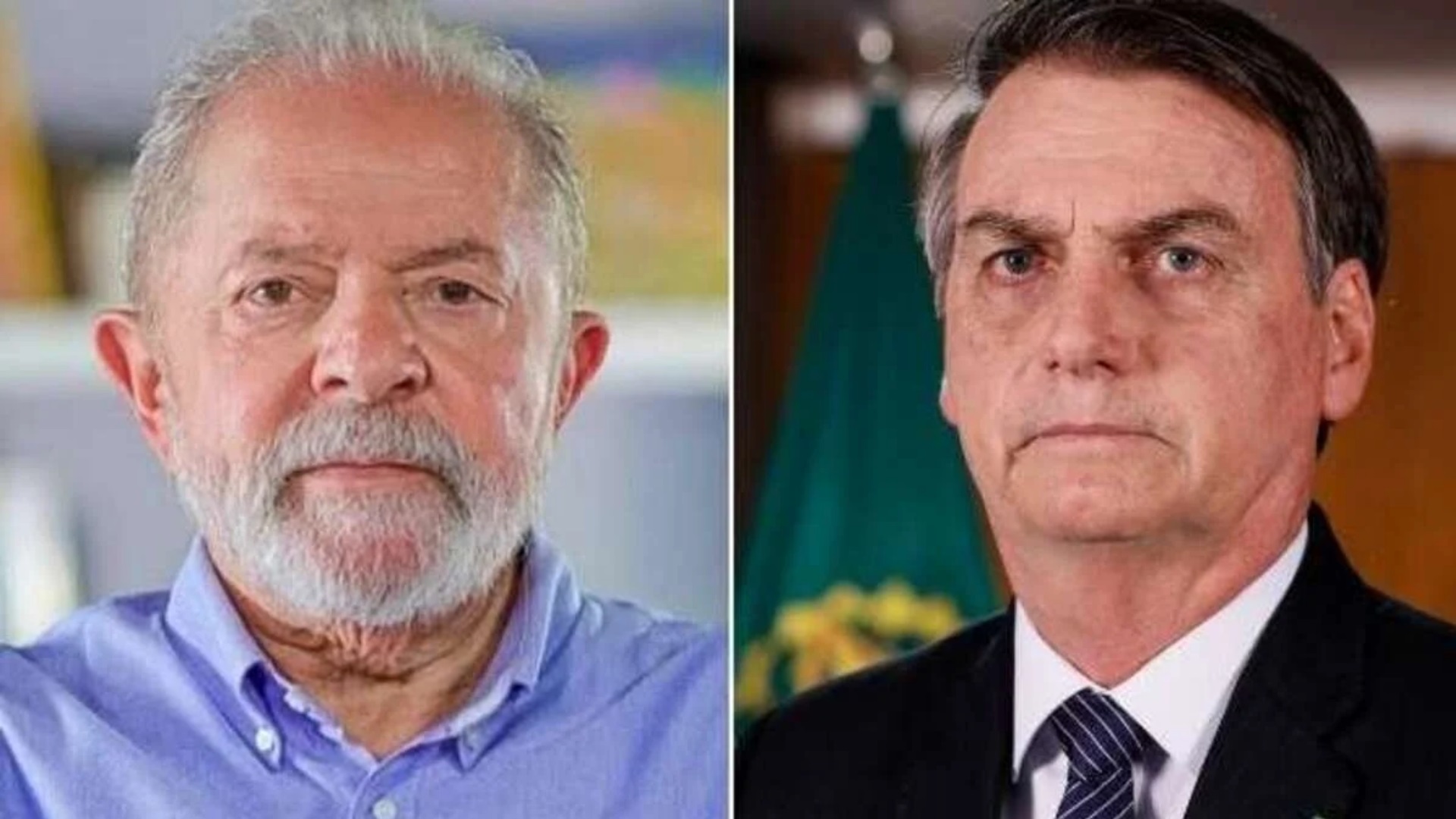 Lula e Bolsonaro