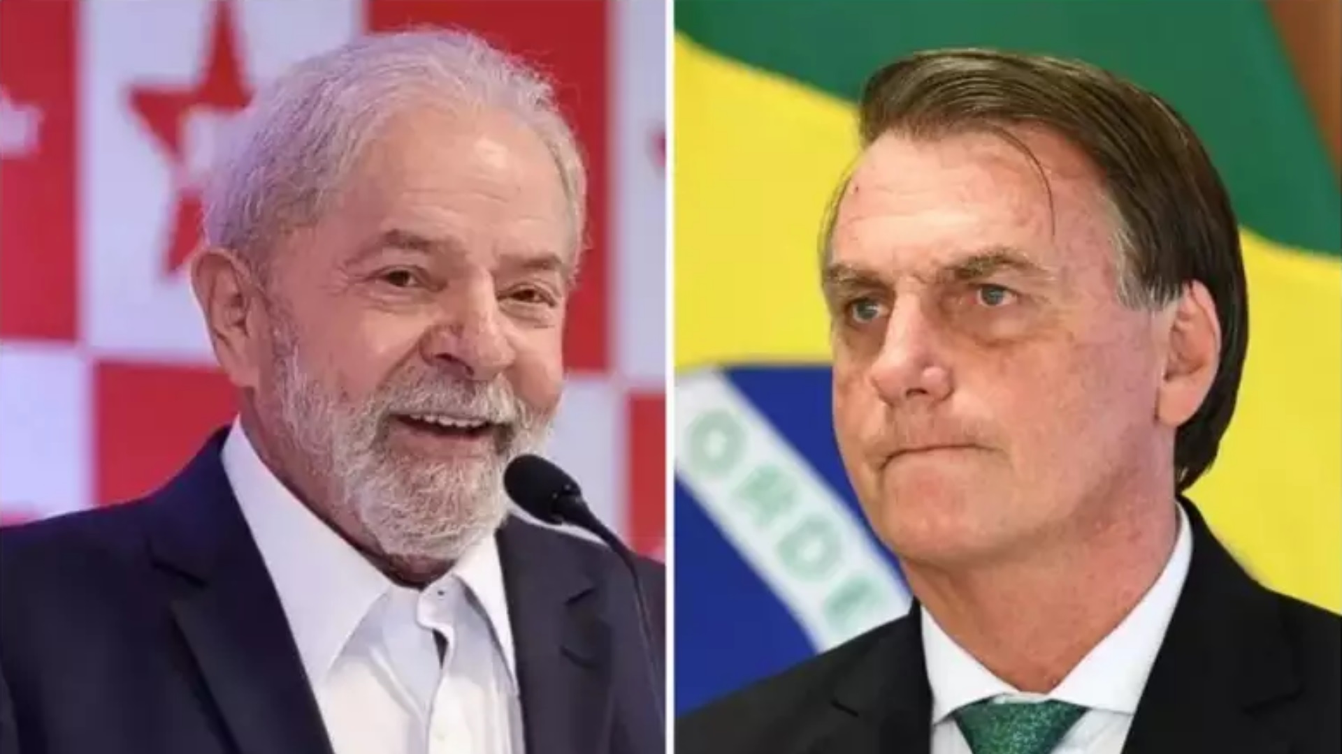 Lula e Bolsonaro