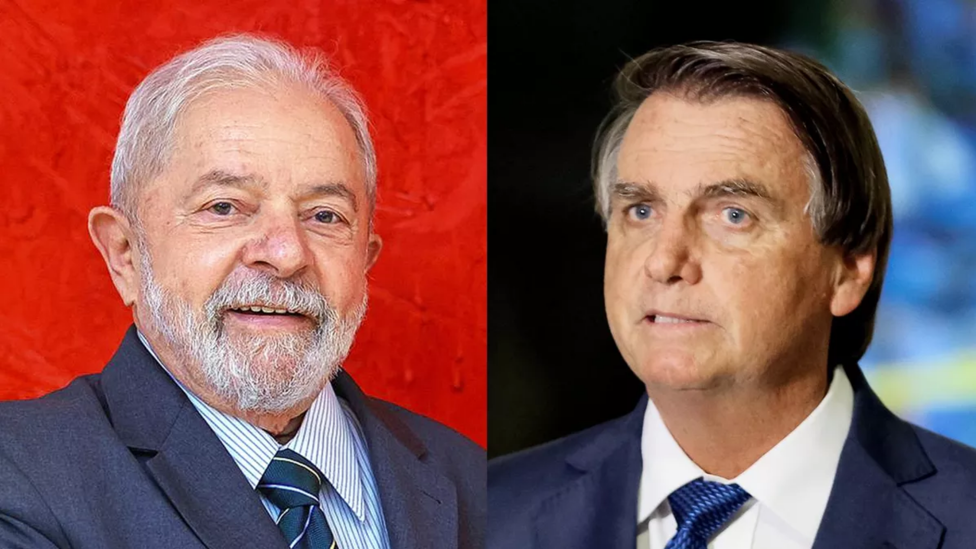 Lula e Bolsonaro