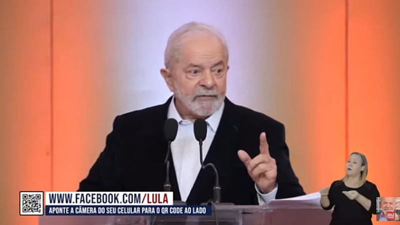 Lula em coletiva