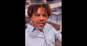 Imagem de um vídeo que Givaldo Alves gravou para seu instagram.