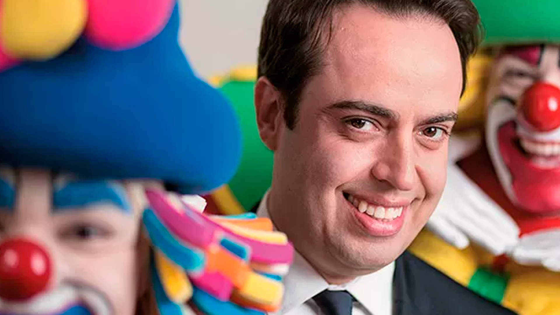 Rinaldi Faria ao lado de Patati Patatá
