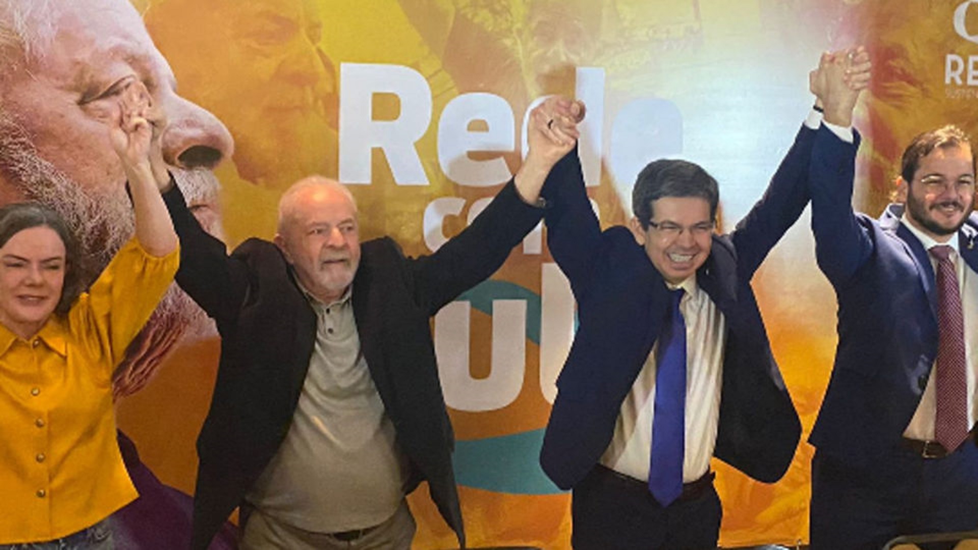 Rede declara apoio a Lula em eleição 2022