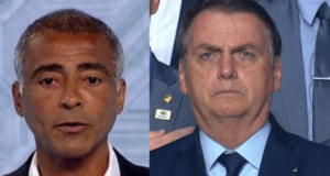 Romário e Jair Bolsonaro