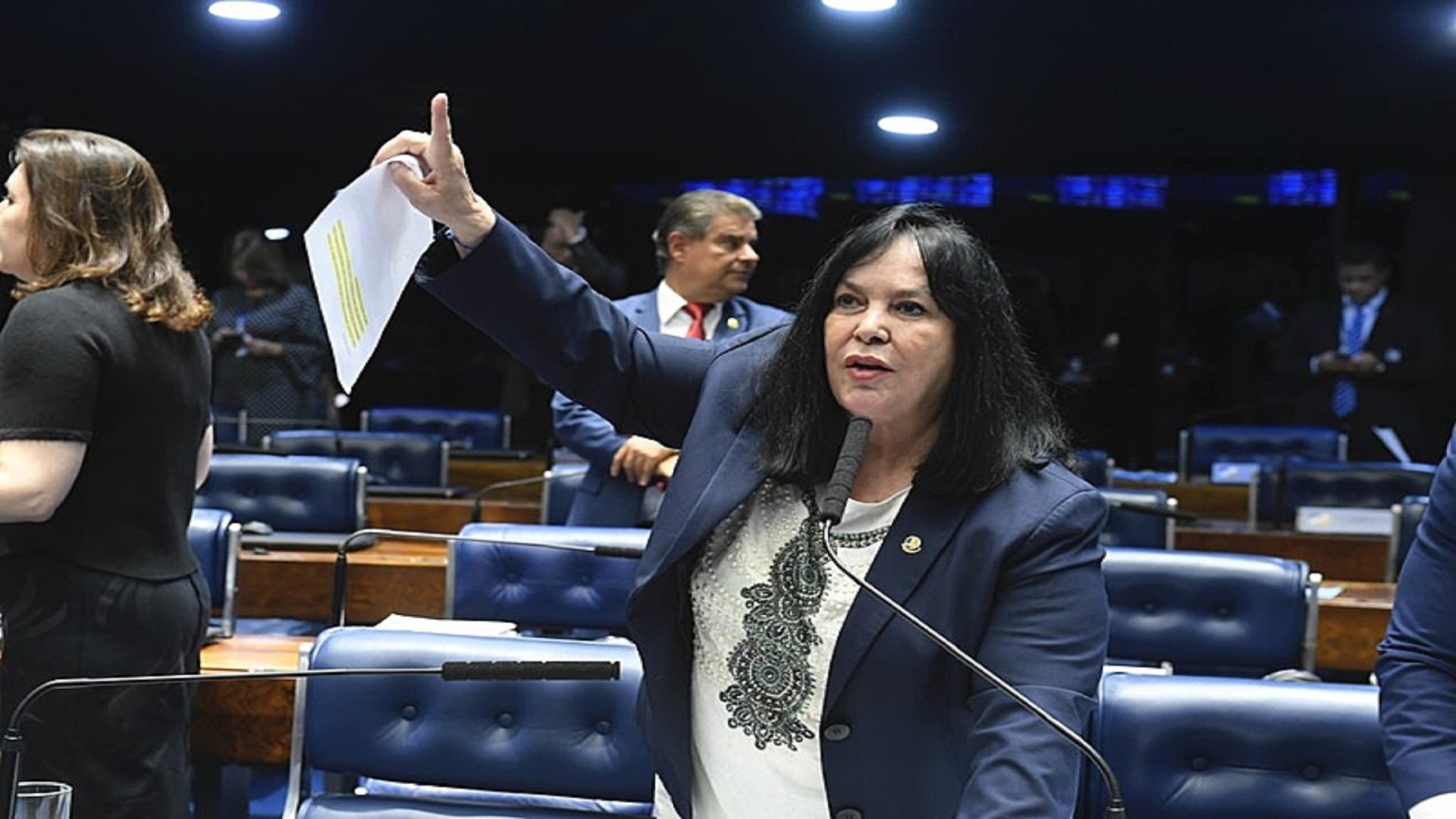 Senadora ganhou emenda de R$ 2,9 milhões