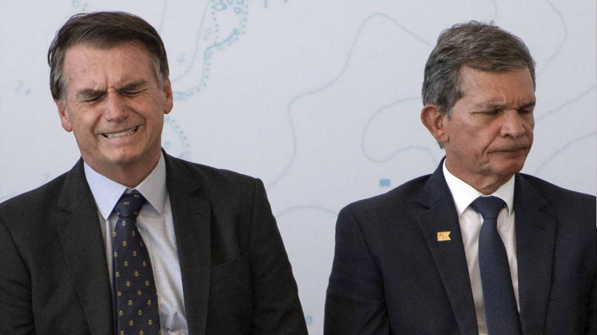 Jair Bolsonaro e Joaquim Silva e Luna