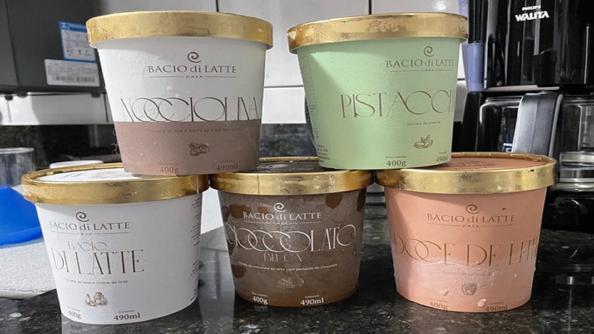 Sorvete da Bacio di Latte