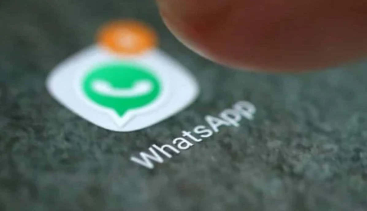 Imagem do aplicativo Whatsapp em uma tela de celular.