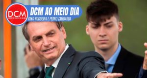 DCM Ao Meio-Dia: Bolsonaro rifa Jair Renan, investigado, diz que ele vive com a mãe e não sabe se está certo ou errado