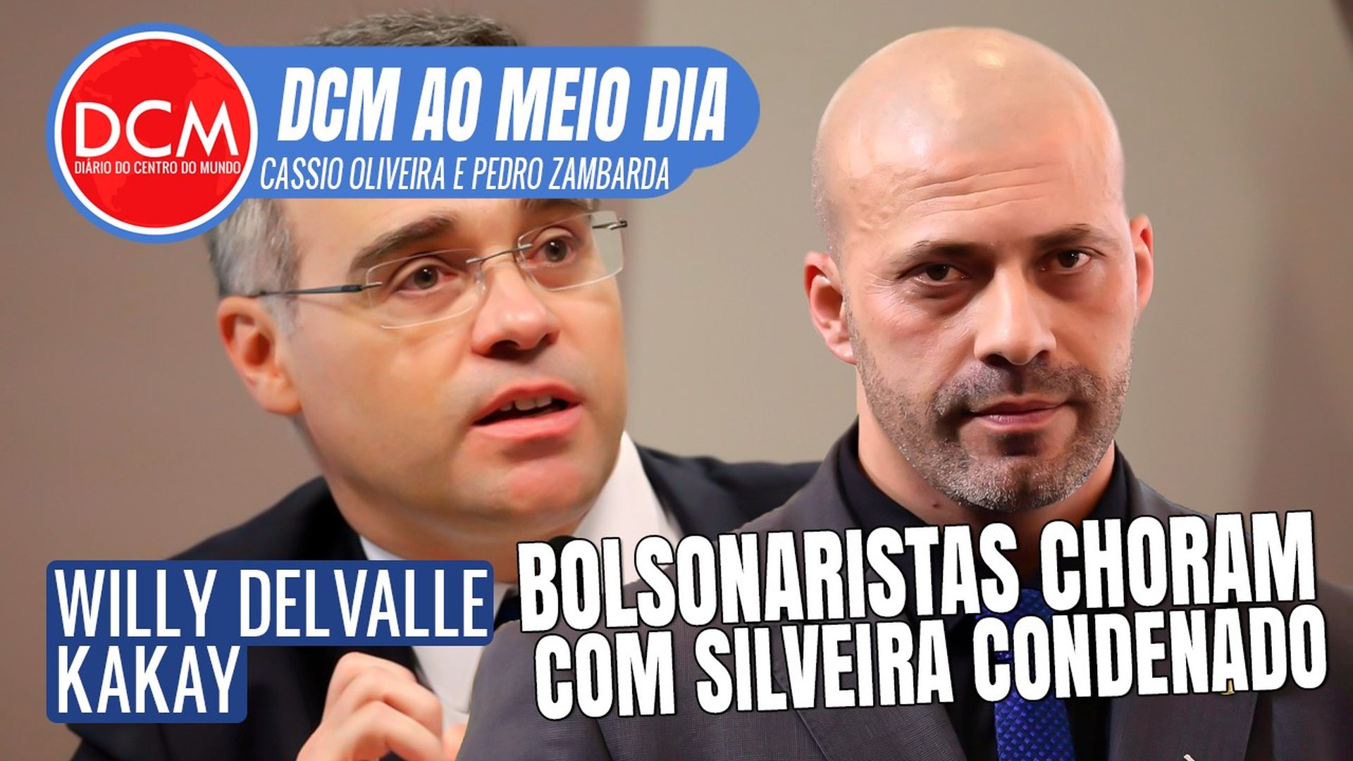 DCM Ao Meio-Dia: Apanhando de bolsonaristas, André Mendonça diz que "fez o correto" com Daniel Silveira