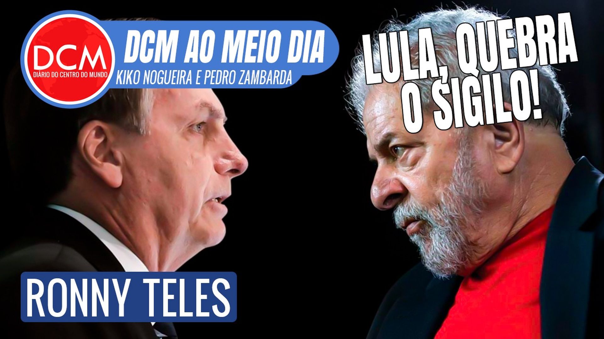 DCM Ao Meio-Dia: Doria sinaliza apoio a Lula no 2º turno; nova ação pode por Moro na cadeia