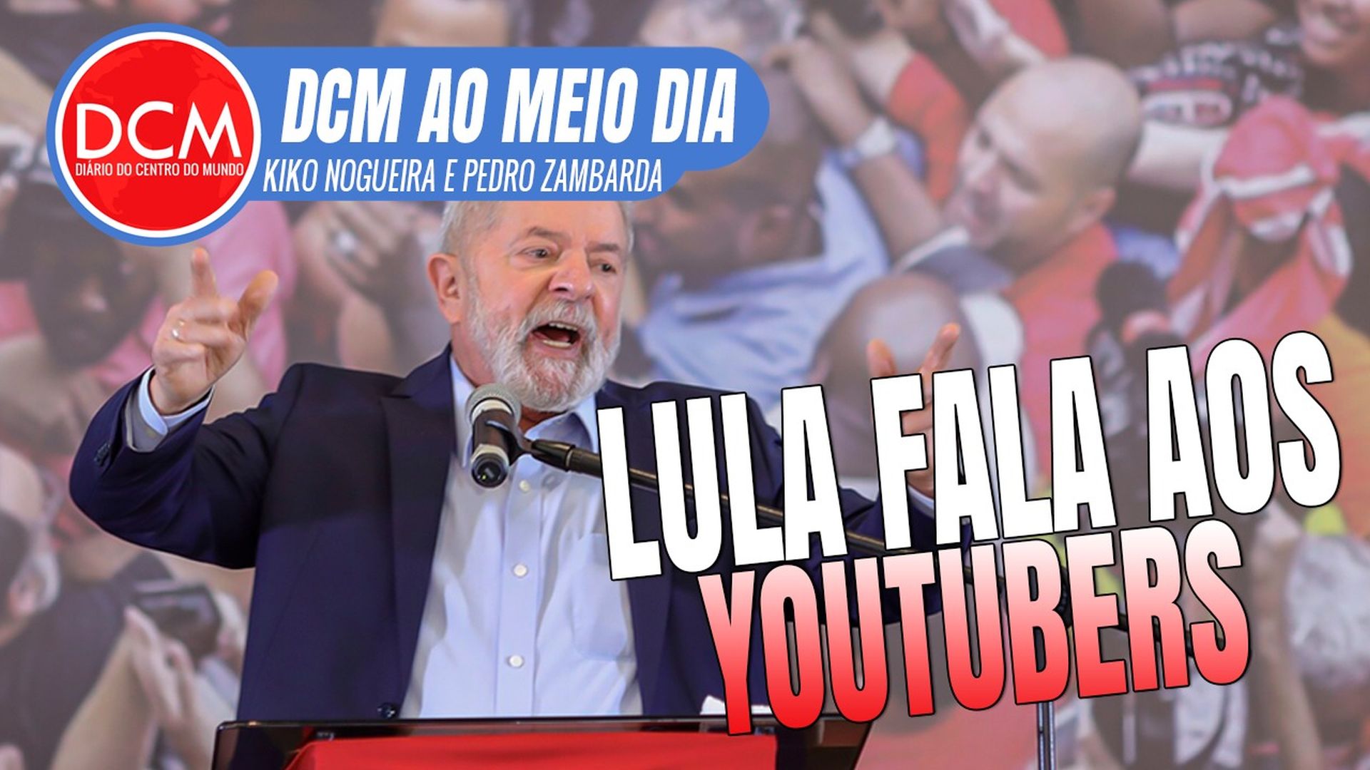 DCM Ao Meio-Dia: “Bolsonaro não acredita em Deus”, diz Lula; Milton Ribeiro anda armado por ter medo da milícia