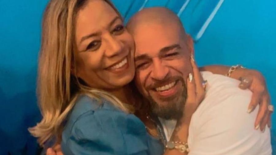 Adriana Belém e Adriano Imperador