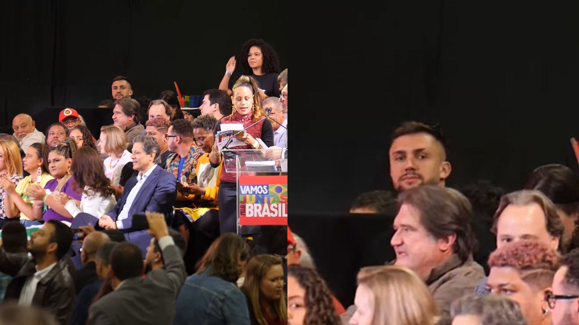 Arthur Picoli em lançamento