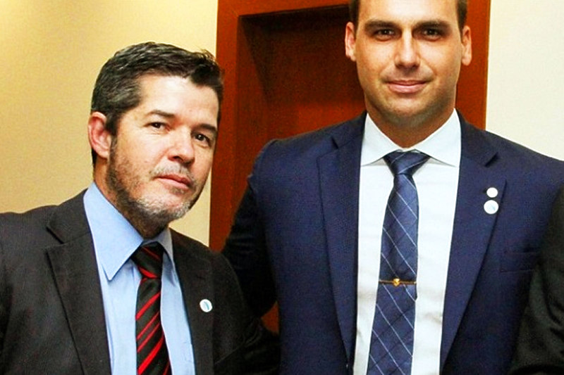 Waldir e Eduardo Bolsonaro