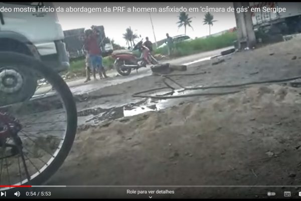Vídeo de abordagem de Genivaldo