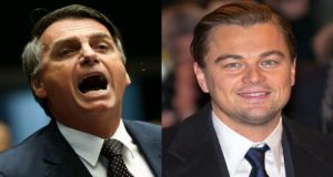 Bolsonaro diz que DiCaprio deve ficar de boca fechada