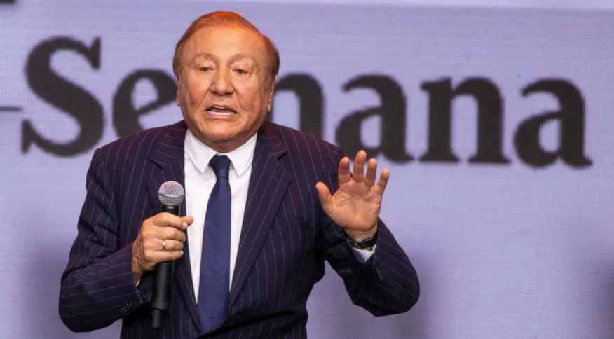 Rodolfo Hernández durante discurso