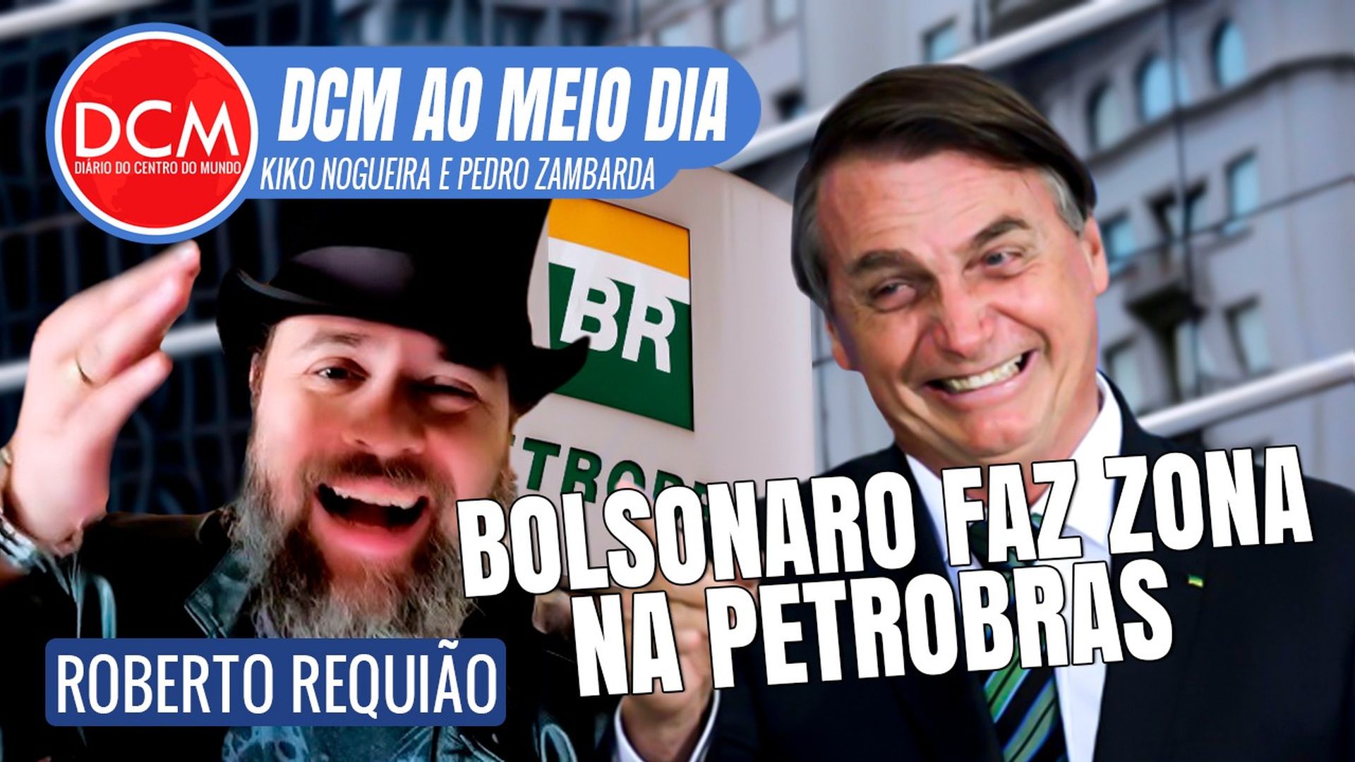 DCM Ao Meio-Dia: Nando Moura revela reunião de Moro com MBL: “broxou”; Requião fala de Petrobras e Bolsonaro