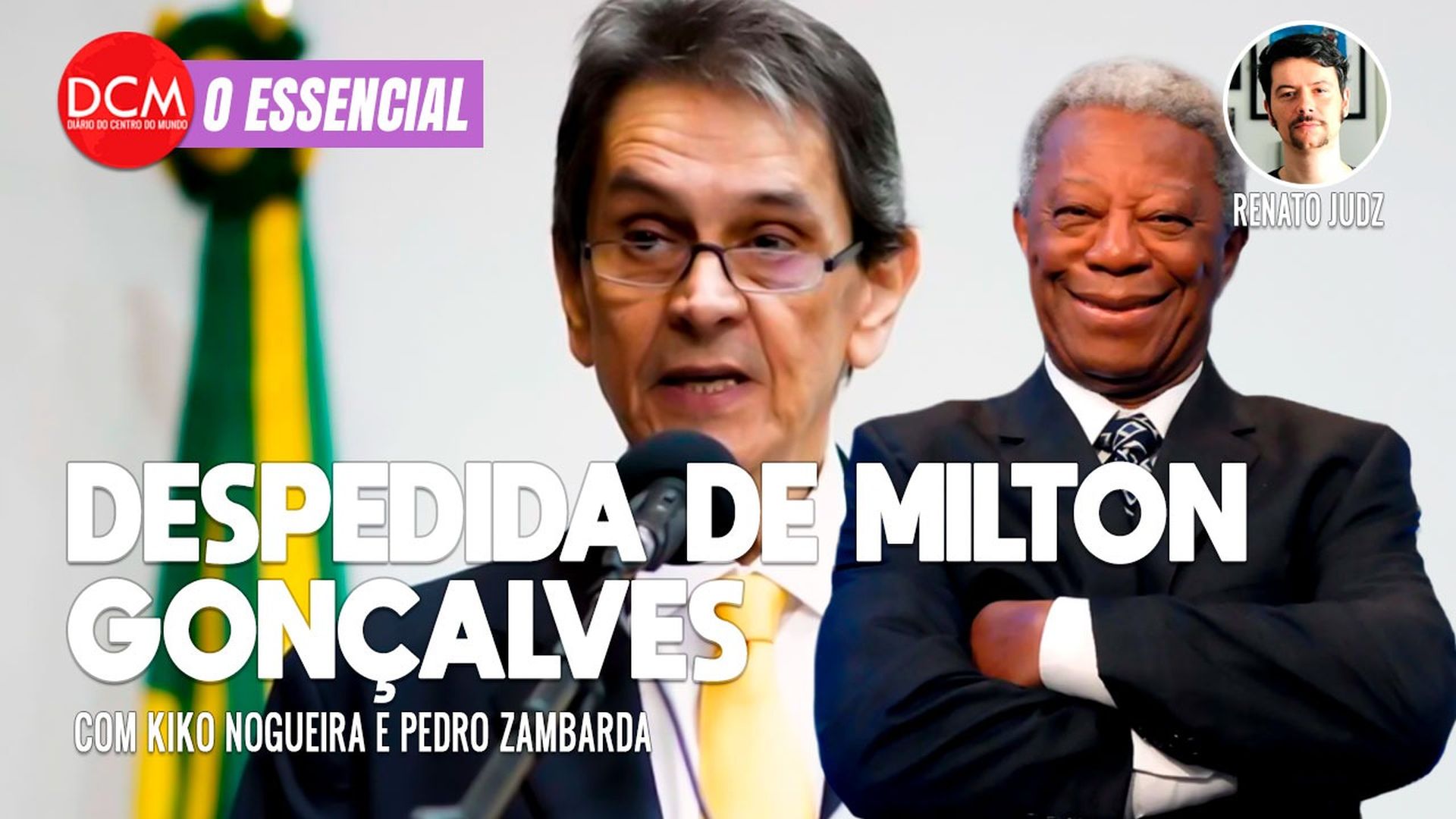 Essencial do DCM: Roberto Jefferson ameaça Bolsonaro; a hipocrisia da Globo com Milton Gonçalves