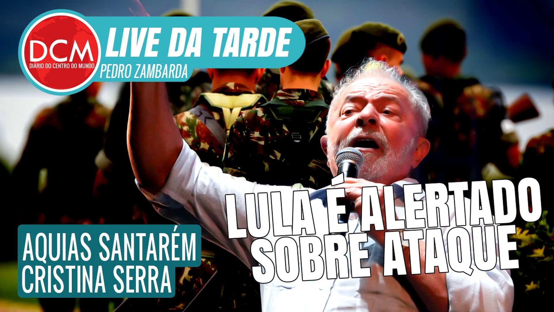 Live da Tarde: Allan dos Santos perde mais um canal no YouTube; Lula teme novas ameaças