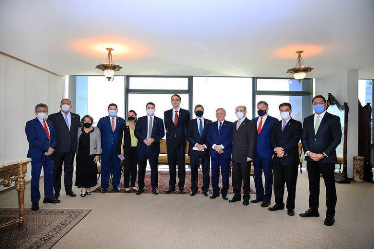 Luis Fux se reúne com senadores - Foto/ Reprodução: Rosinei Coutinho- STF