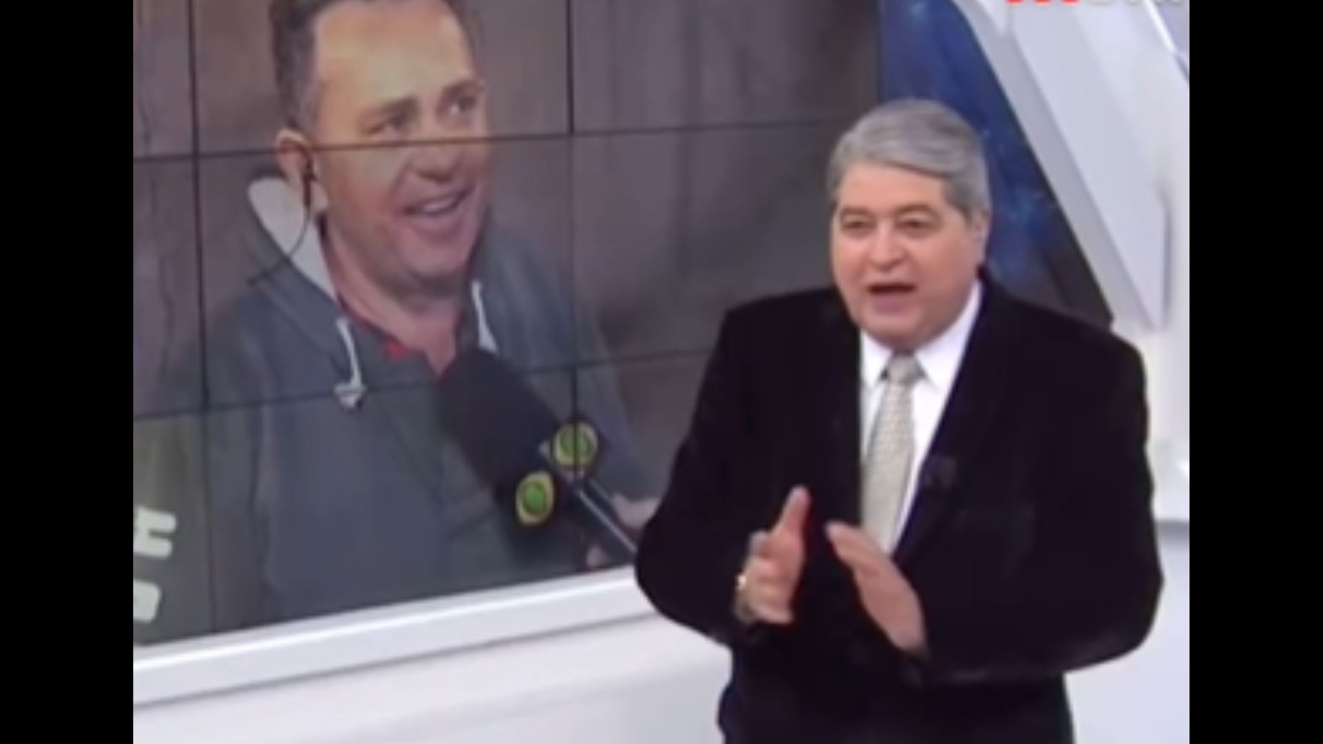 Entrevistado solta "Lula presidente " durante programa de Datena