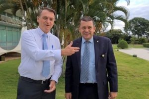 Bolsonaro e assessor