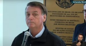Bolsonaro discursando