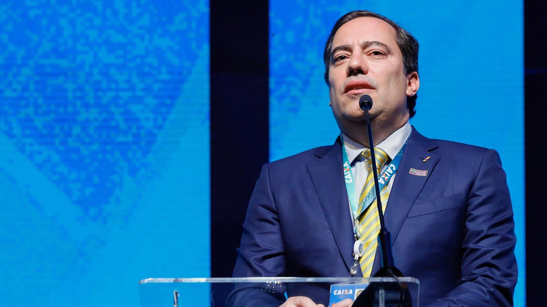 Acusado de assédio sexual, presidente da Caixa faz discurso sobre ética em evento