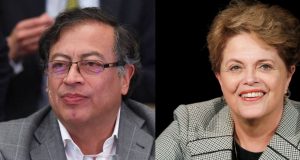 Gustavo Petro e Dilma