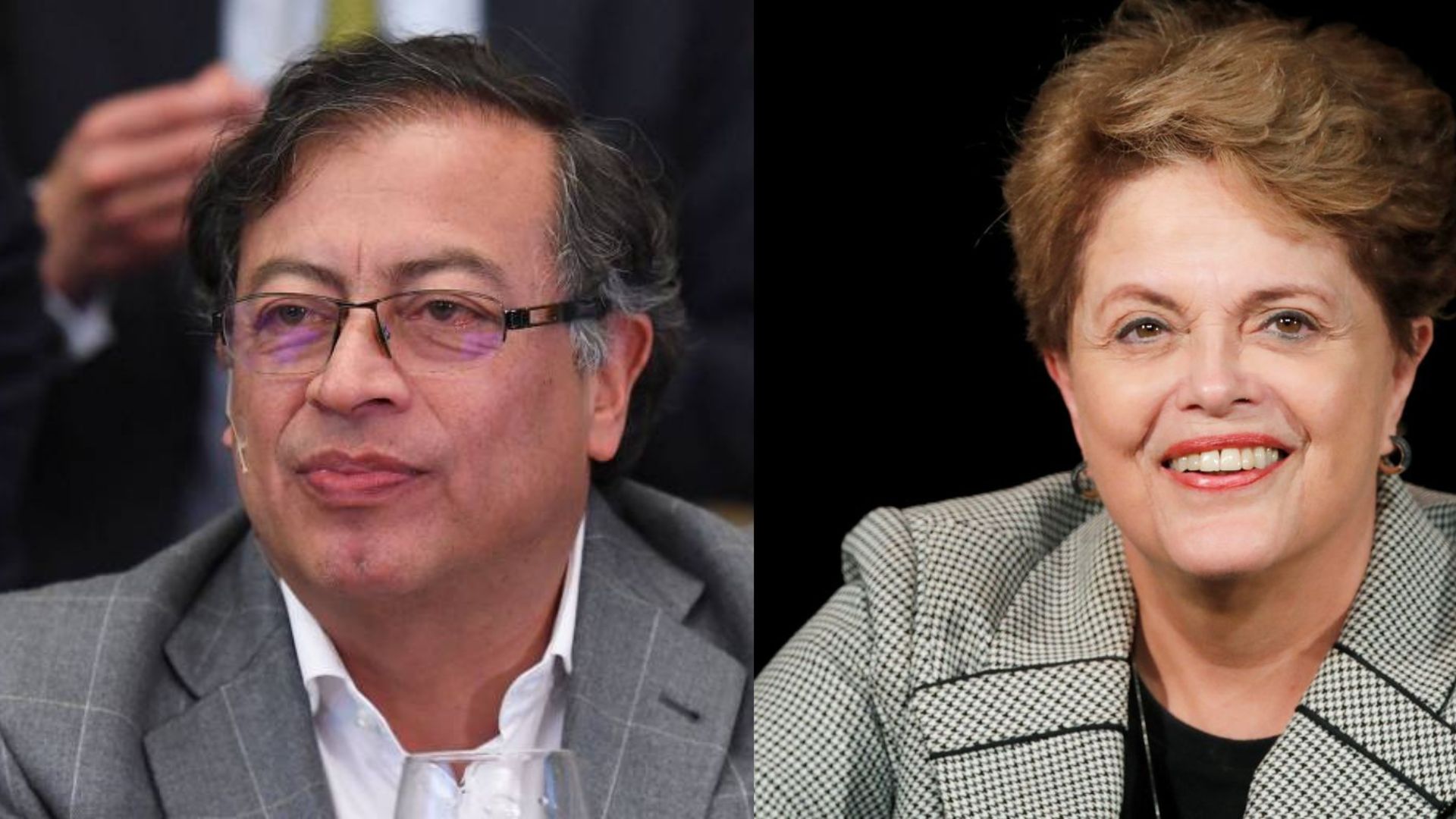 Gustavo Petro e Dilma