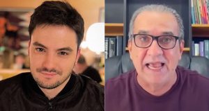 Felipe Neto e Silas Malafaia