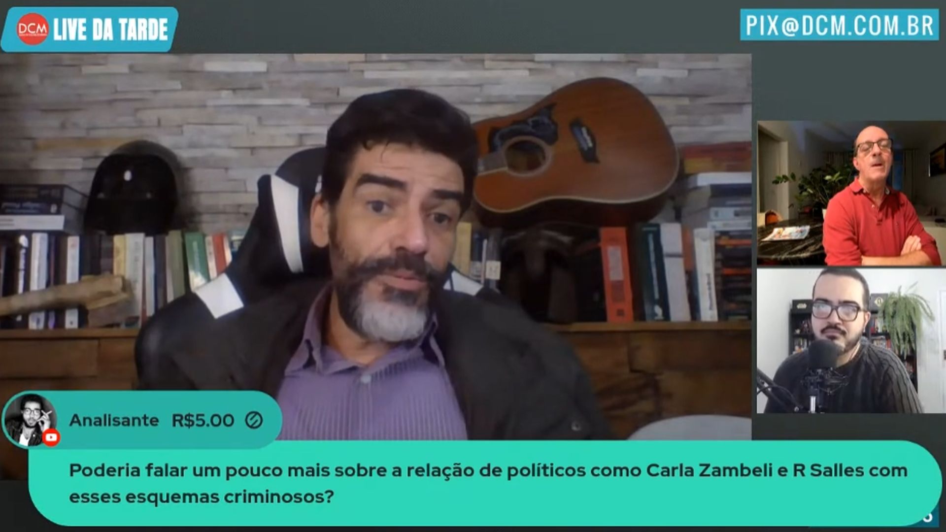 Alexandre Saraiva, delegado da Polícia Federal e ex-superintendente da corporação no Amazonas, deu entrevista ao DCM