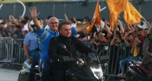 Jair Bolsonaro em motociata