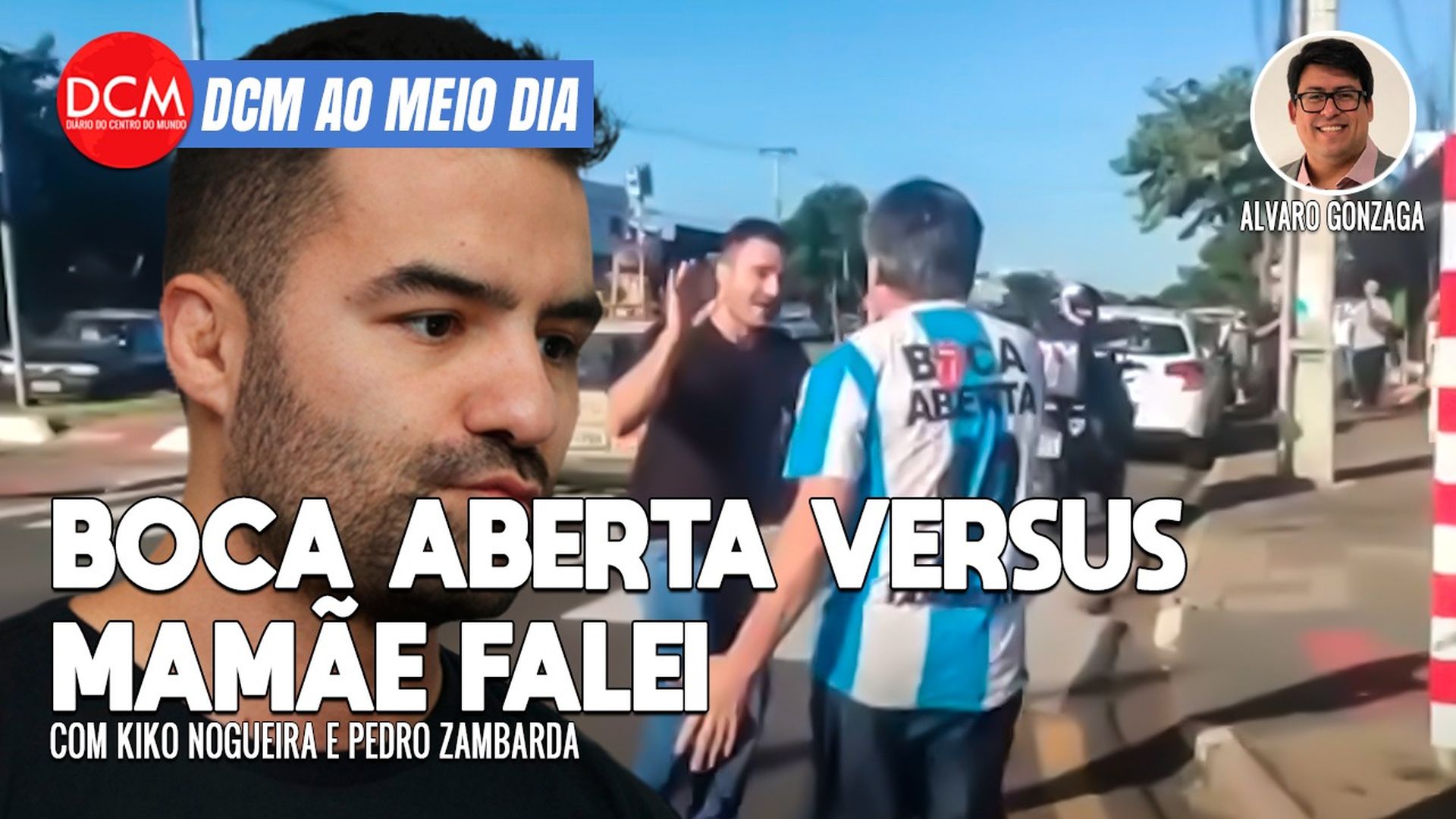 DCM Ao Meio-Dia: Flávio Bolsonaro ameaça golpe nas eleições; a baixaria entre Boca Aberta e Mamãe Falei