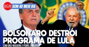 DCM Ao Meio-Dia: Anitta delata sertanejos no Fantástico; Bolsonaro destrói programa alimentar criado por Lula