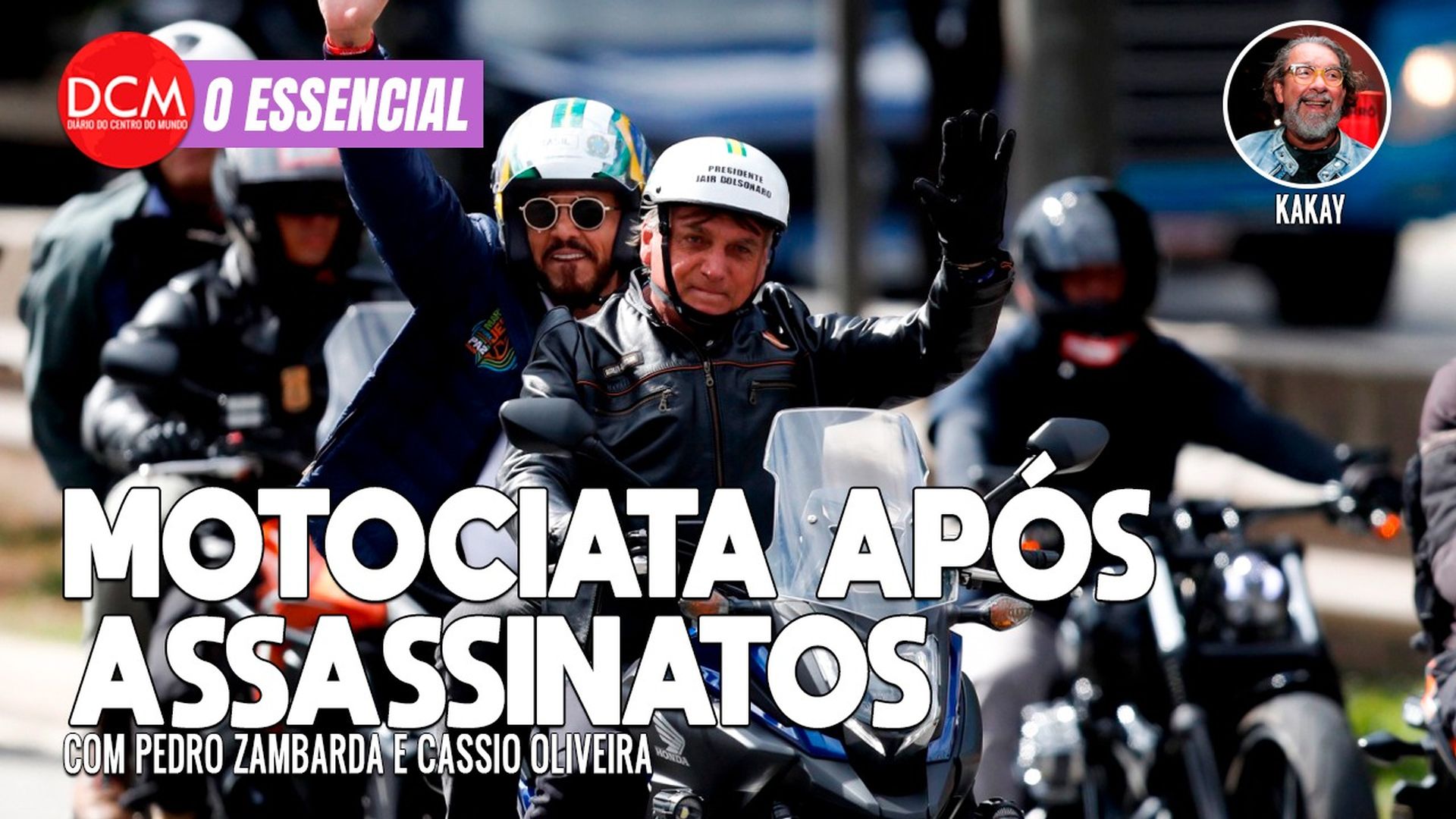 Essencial do DCM - Baixaria: Bolsonaro vai fazer motociata em Manaus após assassinato de Dom Phillips e Bruno Pereira