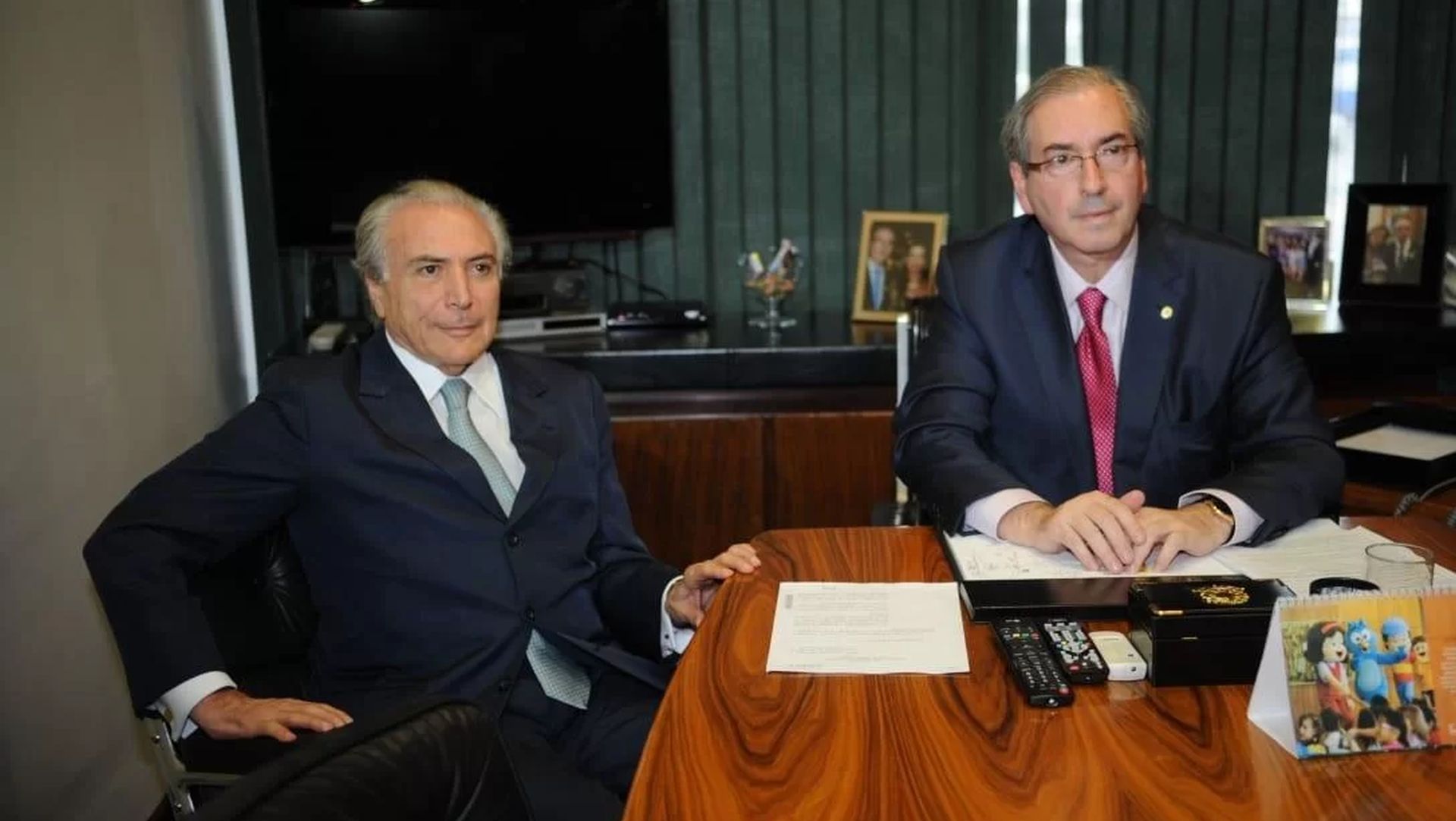 Michel Temer e Eduardo Cunha